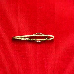 Vintage Gold Tone Tie Clip